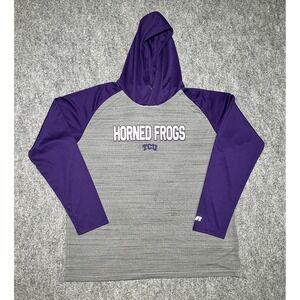 Russell Athletic TCU Texas Christian University Lightweight Hoodie Men's 2XL
